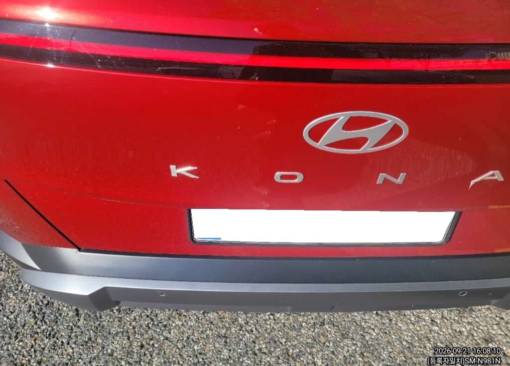 2025 Hyundai The All-New Kona (SX2) 1.6 Gasoline Turbo 2WD (275510) pre-producted 1