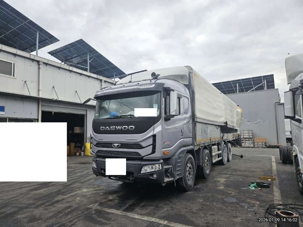 2018 Daewoo 25-ton long wheelbase cargo truck (S/N: 000180) [RB Auction]