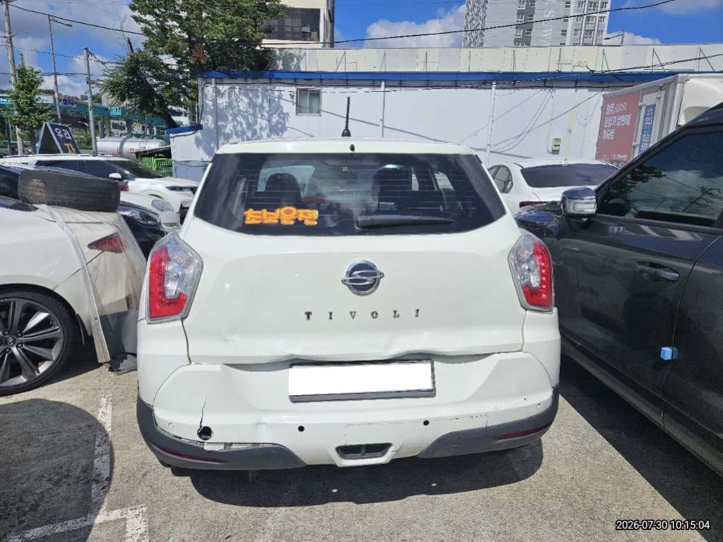 2017 KGM Tivoli Diesel 2WD 1.6 (168812) pre-producted 2