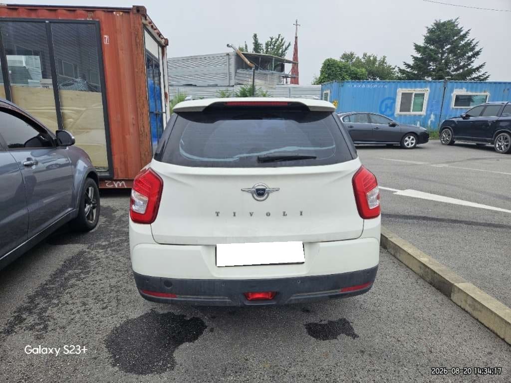 2019 KGM Tivoli Air 2WD Gasoline 1.6 (275435) pre-producted 2